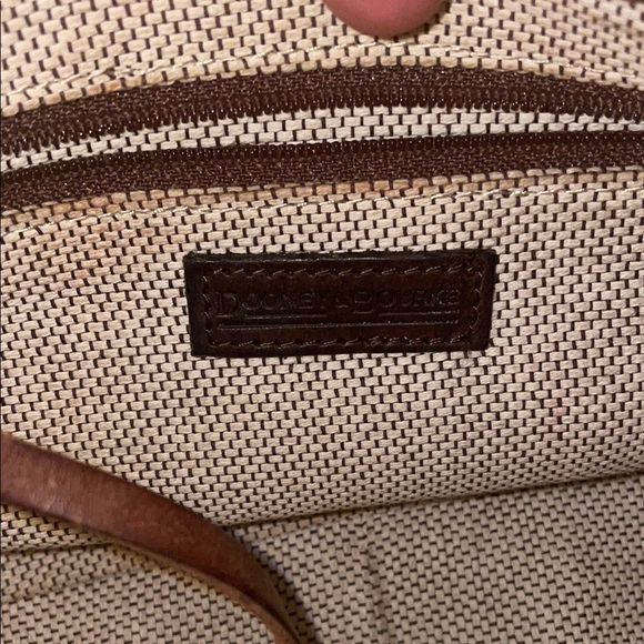 BEAUTY DOONEY & BOURKE BROWN Pebbled Leather Shoulder Bag❗️ - Picture 17 of 17